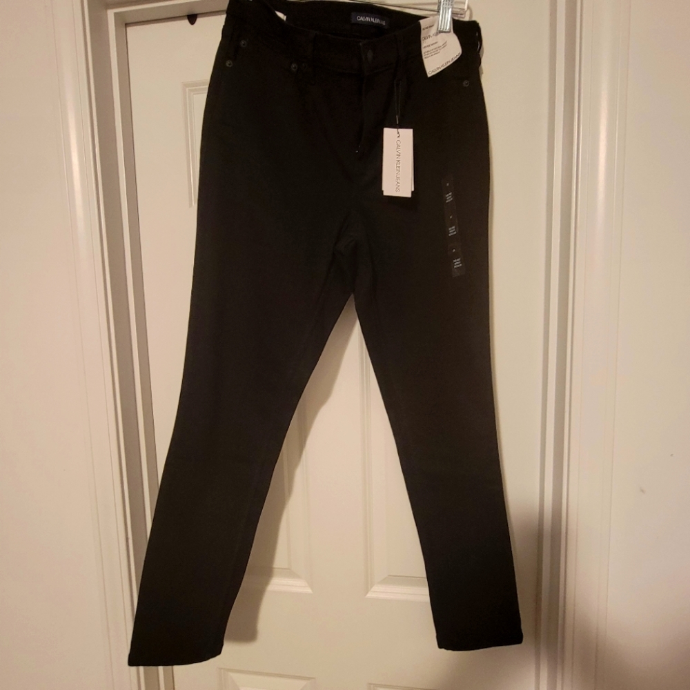 Calvin Klein Black Denim NWT